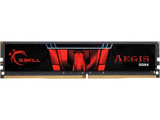G.SKILL Aegis 16GB 288-Pin DDR4 SDRAM DDR4 2400 (PC4 19200) Intel X299 / Z270 / Z170 / X99 Platform Desktop Memory Model F4-2400C17S-16GIS