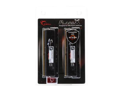 G.SKILL Flare X Series 64GB (4 x 16GB) 288-Pin DDR4 SDRAM DDR4 2933 (PC4 23400) AMD X399 Desktop Memory Model F4-2933C14Q-64GFX