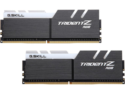 G.SKILL TridentZ RGB Series 16GB (2 x 8GB) 288-Pin DDR4 SDRAM DDR4 2933 (PC4 23400) Desktop Memory Model F4-2933C14D-16GTZRX