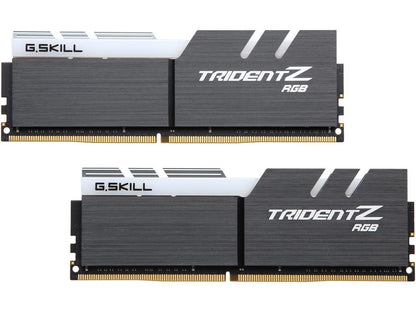 G.SKILL TridentZ RGB Series 32GB (2 x 16GB) 288-Pin DDR4 SDRAM DDR4 2933 (PC4 23400) Desktop Memory Model F4-2933C14D-32GTZRX