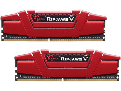 G.SKILL Ripjaws V Series 32GB (2 x 16GB) 288-Pin DDR4 SDRAM DDR4 3000 (PC4 24000) Desktop Memory Model F4-3000C16D-32GVRB