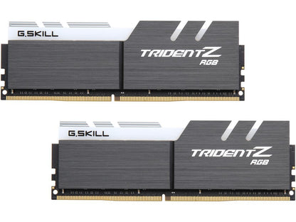 G.SKILL TridentZ RGB Series 32GB (2 x 16GB) 288-Pin DDR4 SDRAM DDR4 3733 (PC4 29800) Intel Z370 Desktop Memory Model F4-3733C17D-32GTZR