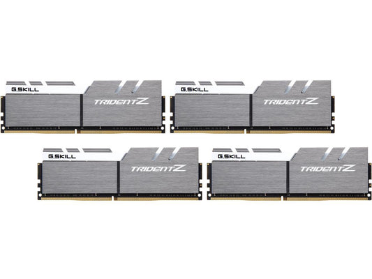 G.SKILL TridentZ Series 64GB (4 x 16GB) 288-Pin DDR4 SDRAM DDR4 3733 (PC4 29800) Intel Z370 Desktop Memory Model F4-3733C17Q-64GTZSW