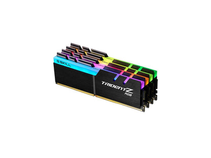 G.SKILL TridentZ RGB Series 32GB (4 x 8GB) 288-Pin DDR4 SDRAM DDR4 4000 (PC4 32000) Intel Z370 Desktop Memory Model F4-4000C18Q-32GTZR