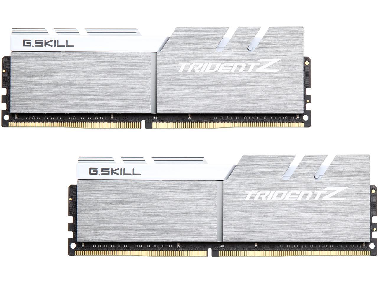 G.SKILL TridentZ Series 32GB (2 x 16GB) 288-Pin DDR4 SDRAM DDR4 4000 (PC4 32000) Intel Z370 Desktop Memory Model F4-4000C19D-32GTZSW