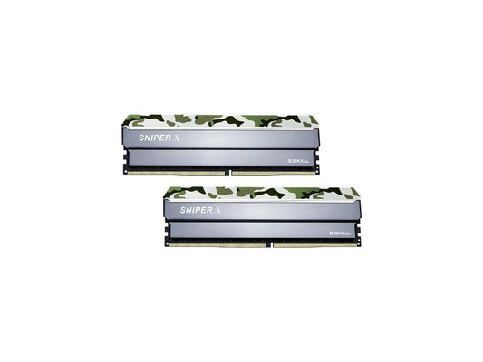 G.SKILL Sniper X Series 16GB (2 x 8GB) 288-Pin DDR4 SDRAM DDR4 3000 (PC4 24000) Intel X299 / Z370 / Z270 / Z170 Platform Desktop Memory Model F4-3000C16D-16GSXFB
