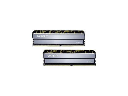 G.SKILL Sniper X Series 16GB (2 x 8GB) 288-Pin DDR4 SDRAM DDR4 3000 (PC4 24000) Intel X299 / Z370 / Z270 / Z170 Platform Desktop Memory Model F4-3000C16D-16GSXKB