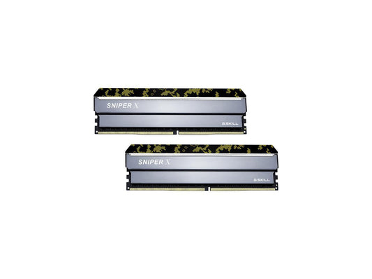 G.SKILL Sniper X Series 16GB (2 x 8GB) 288-Pin DDR4 SDRAM DDR4 3000 (PC4 24000) Intel X299 / Z370 / Z270 / Z170 Platform Desktop Memory Model F4-3000C16D-16GSXKB