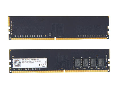 G.SKILL Value Series 16GB (2 x 8GB) 288-Pin DDR4 SDRAM DDR4 2666 (PC4 21300) Desktop Memory Model F4-2666C19D-16GNT