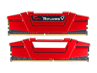G.SKILL Ripjaws V Series 16GB (2 x 8GB) 288-Pin DDR4 SDRAM DDR4 2666 (PC4 21300) Desktop Memory Model F4-2666C19D-16GVR