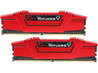 G.SKILL Ripjaws V Series 16GB (2 x 8GB) 288-Pin DDR4 SDRAM DDR4 3600 (PC4 28800) Intel XMP 2.0 Desktop Memory Model F4-3600C19D-16GVRB