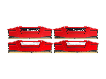 G.SKILL Ripjaws V Series 32GB (4 x 8GB) 288-Pin DDR4 SDRAM DDR4 3600 (PC4 28800) Desktop Memory Model F4-3600C19Q-32GVRB