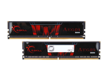 G.SKILL Aegis 32GB (2 x 16GB) 288-Pin DDR4 SDRAM DDR4 2666 (PC4 21300) Desktop Memory Model F4-2666C19D-32GIS