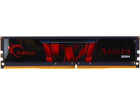 G.SKILL Aegis 16GB 288-Pin DDR4 SDRAM DDR4 2666 (PC4 21300) Desktop Memory Model F4-2666C19S-16GIS