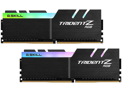 G.SKILL TridentZ RGB Series 32GB (2 x 16GB) 288-Pin DDR4 SDRAM DDR4 4000 (PC4 32000) Intel XMP 2.0 Desktop Memory Model F4-4000C19D-32GTZR