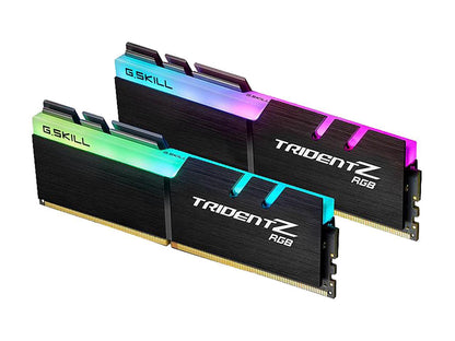 G.SKILL TridentZ RGB Series 32GB (2 x 16GB) 288-Pin DDR4 SDRAM DDR4 4000 (PC4 32000) Intel XMP 2.0 Desktop Memory Model F4-4000C19D-32GTZR