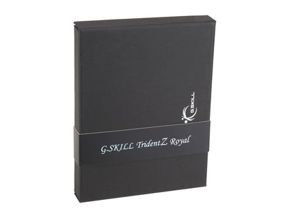 G.SKILL Trident Z Royal Series 16GB (2 x 8GB) 288-Pin RGB DDR4 SDRAM DDR4 4000 (PC4 32000) Desktop Memory Model F4-4000C17D-16GTRS