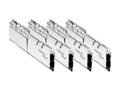 G.SKILL Trident Z Royal Series 64GB (4 x 16GB) 288-Pin RGB DDR4 SDRAM DDR4 3000 (PC4 24000) Desktop Memory Model F4-3000C16Q-64GTRS