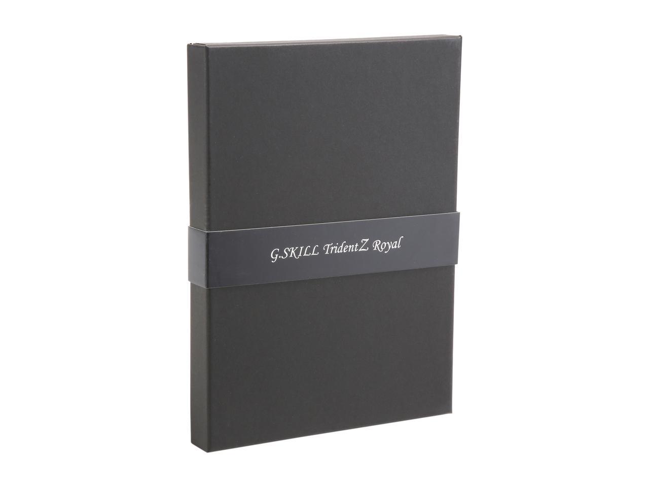 G.SKILL Trident Z Royal Series 64GB (4 x 16GB) 288-Pin RGB DDR4 SDRAM DDR4 3000 (PC4 24000) Desktop Memory Model F4-3000C16Q-64GTRG