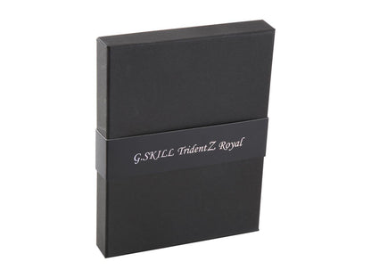 G.SKILL Trident Z Royal Series 16GB (2 x 8GB) 288-Pin RGB DDR4 SDRAM DDR4 3200 (PC4 25600) Desktop Memory Model F4-3200C14D-16GTRS