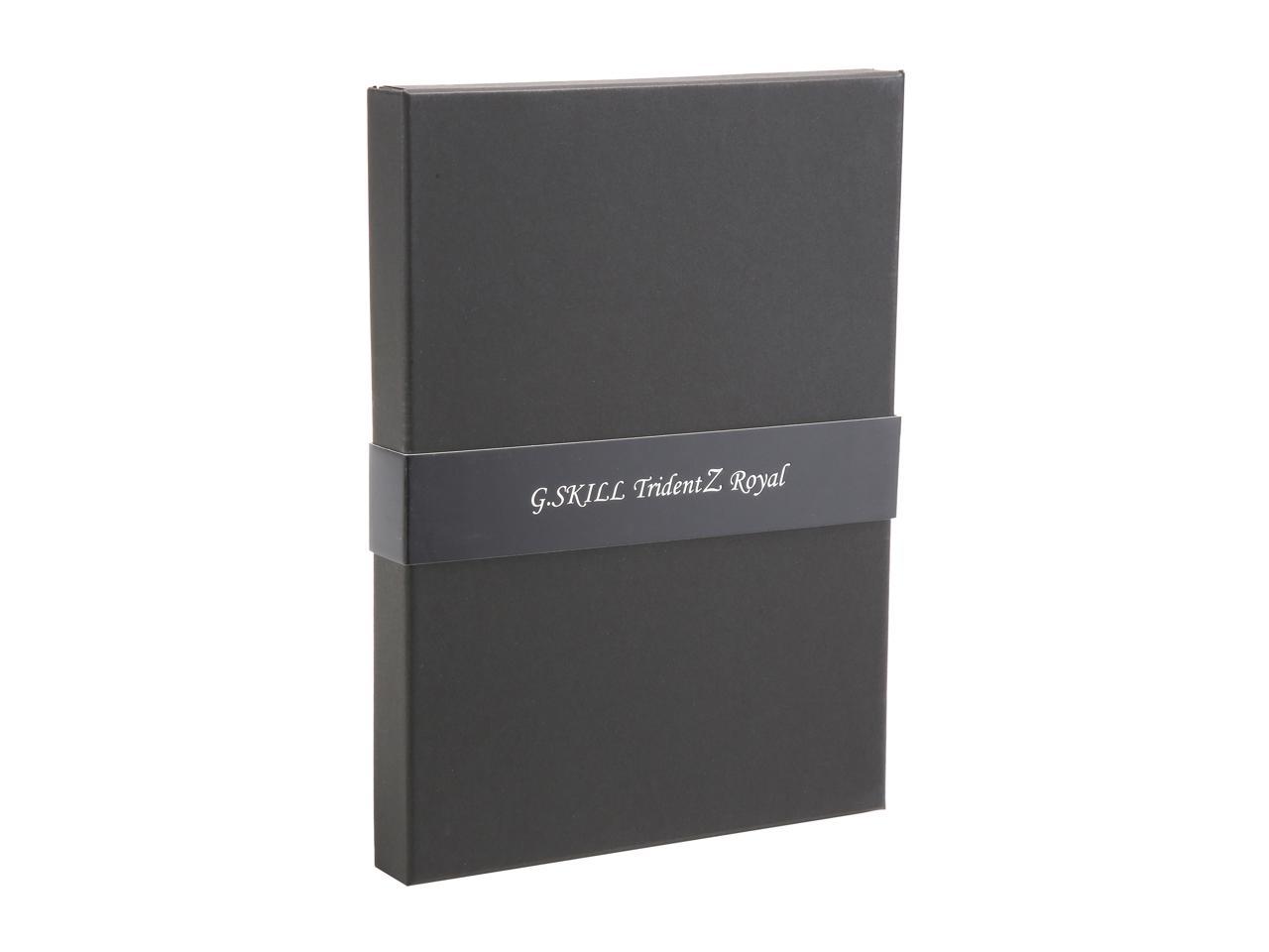 G.SKILL Trident Z Royal Series 32GB (4 x 8GB) 288-Pin RGB DDR4 SDRAM DDR4 3600 (PC4 28800) Desktop Memory Model F4-3600C17Q-32GTRS