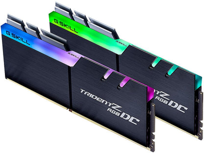G.SKILL Trident Z RGB DC Series 64GB (2 x 32GB) 288-Pin DDR4 SDRAM DDR4 3200 (PC4 25600) Desktop Memory Model F4-3200C14D-64GTZDC