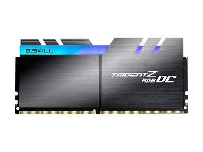 G.SKILL Trident Z RGB DC Series 64GB (2 x 32GB) 288-Pin DDR4 SDRAM DDR4 3200 (PC4 25600) Desktop Memory Model F4-3200C14D-64GTZDC