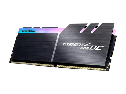 G.SKILL Trident Z RGB DC Series 64GB (2 x 32GB) 288-Pin DDR4 SDRAM DDR4 3200 (PC4 25600) Desktop Memory Model F4-3200C14D-64GTZDC