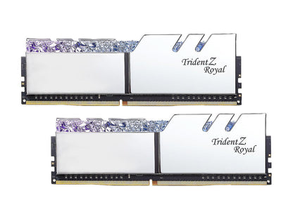 G.SKILL Trident Z Royal Series 32GB (2 x 16GB) 288-Pin DDR4 SDRAM DDR4 4000 (PC4 32000) Desktop Memory Model F4-4000C19D-32GTRS