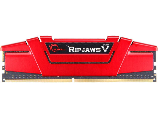 G.SKILL Ripjaws V Series 8GB 288-Pin DDR4 SDRAM DDR4 2666 (PC4 21300) Desktop Memory Model F4-2666C19S-8GVR