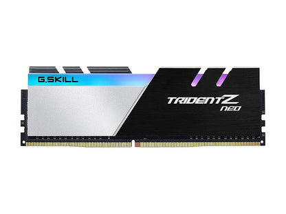 G.SKILL Trident Z Neo (For AMD Ryzen) Series 32GB (2 x 16GB) 288-Pin RGB DDR4 SDRAM DDR4 3000 (PC4 24000) Desktop Memory Model F4-3000C16D-32GTZN