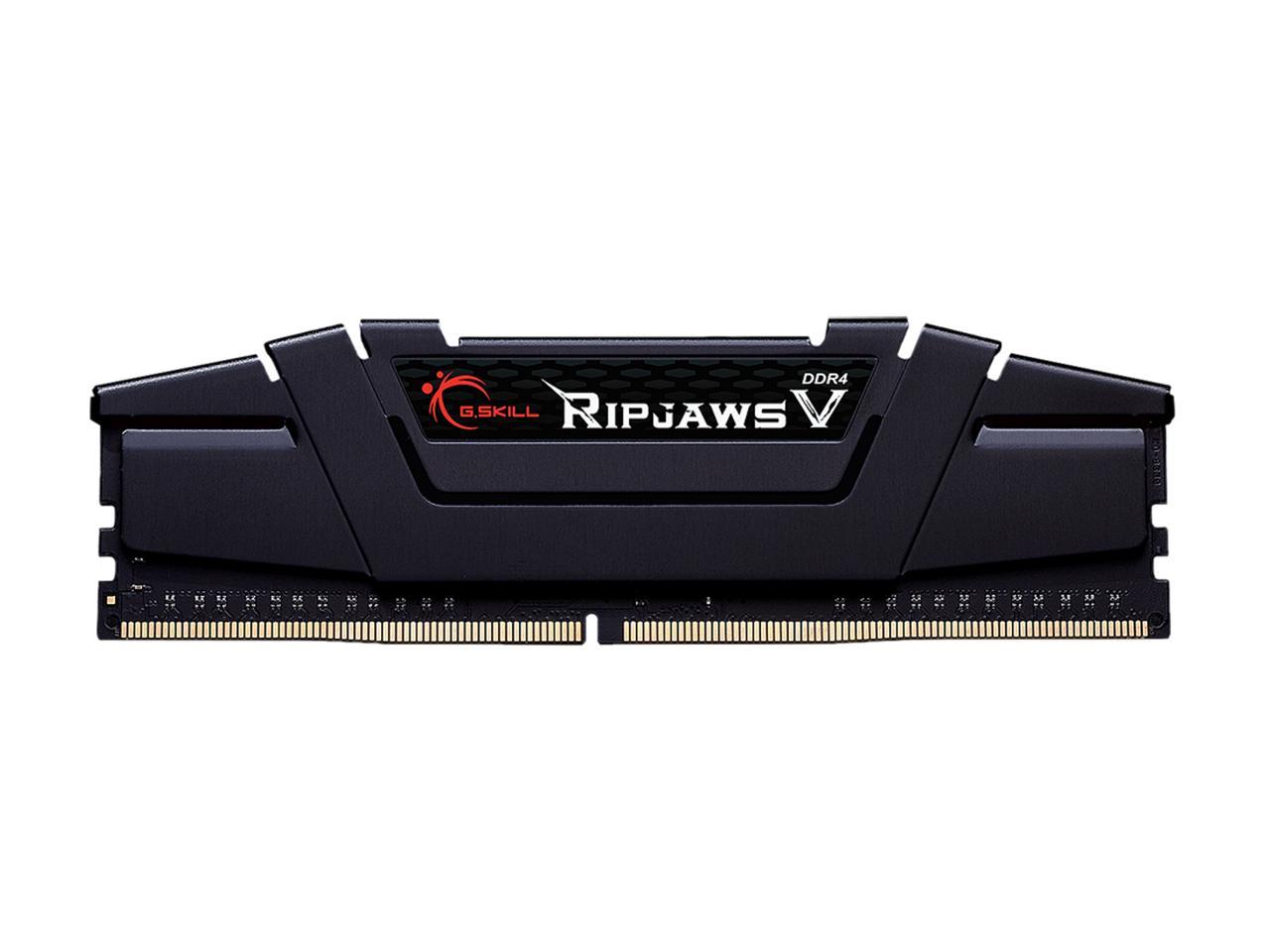 G.SKILL Ripjaws V Series 32GB (4 x 8GB) 288-Pin DDR4 SDRAM DDR4 3600 (PC4 28800) Desktop Memory Model F4-3600C16Q-32GVKC