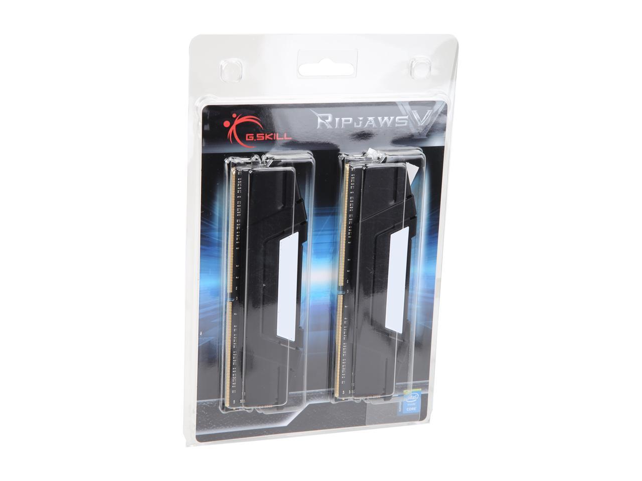 G.SKILL Ripjaws V Series 32GB (4 x 8GB) 288-Pin DDR4 SDRAM DDR4 3600 (PC4 28800) Desktop Memory Model F4-3600C16Q-32GVKC