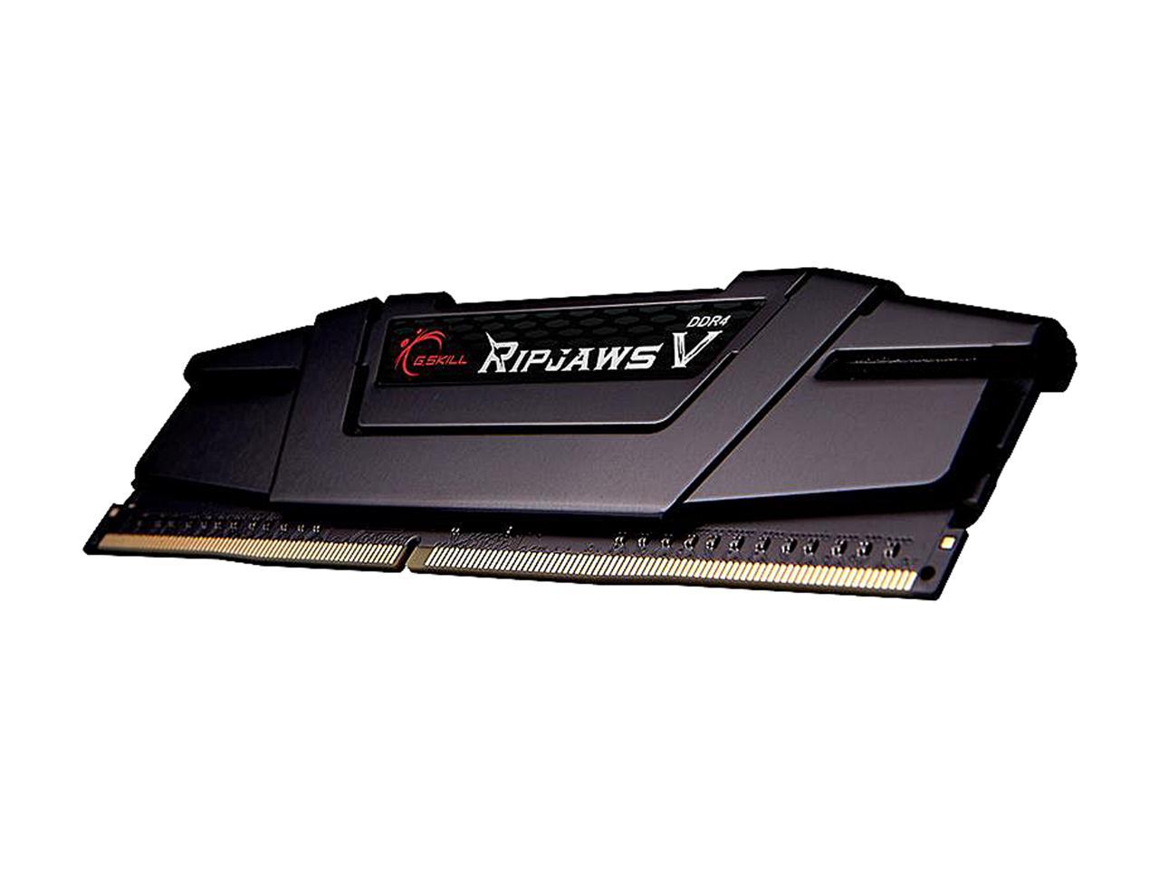 G.SKILL Ripjaws V Series 32GB (4 x 8GB) 288-Pin DDR4 SDRAM DDR4 3600 (PC4 28800) Desktop Memory Model F4-3600C18Q-32GVK