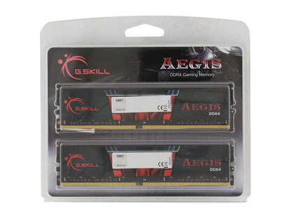 G.SKILL Aegis 64GB (4 x 16GB) 288-Pin DDR4 SDRAM DDR4 3200 (PC4 25600) Memory Kit Model F4-3200C16Q-64GIS