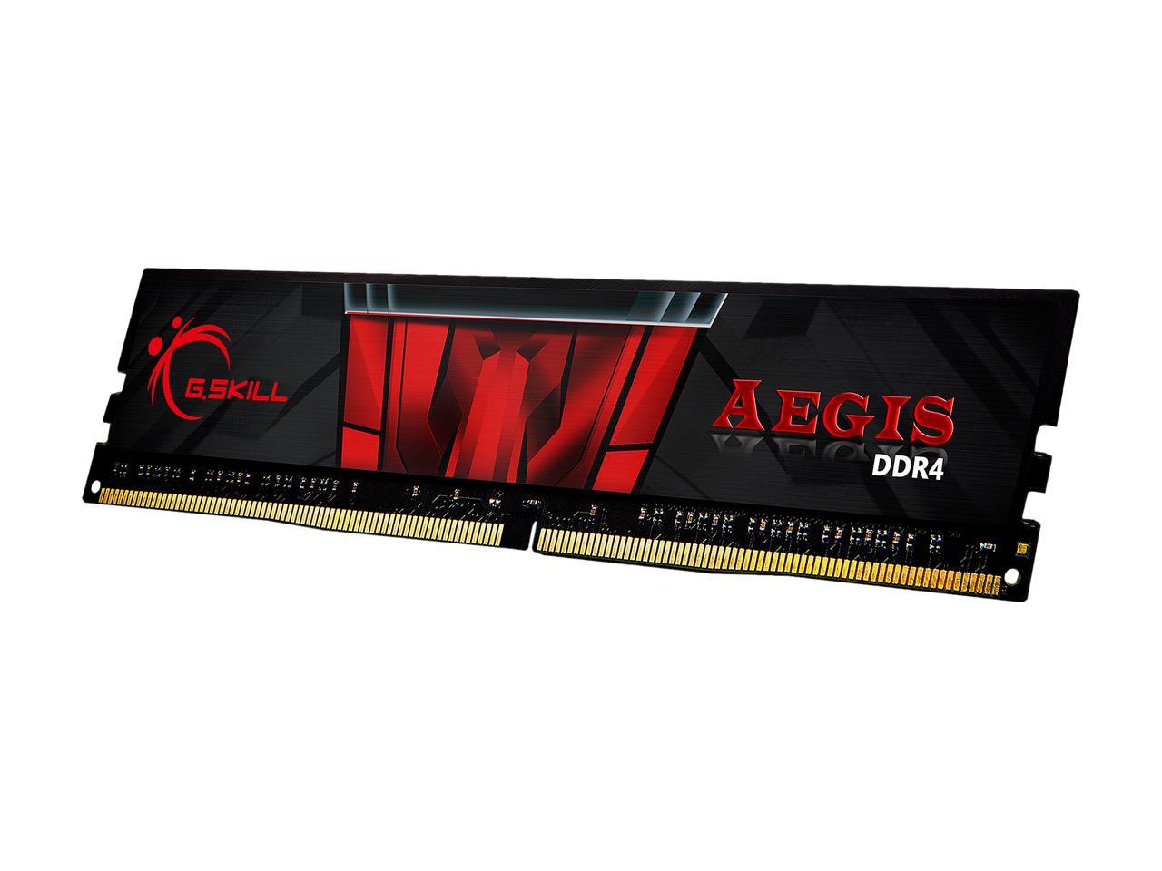 G.SKILL Aegis 16GB 288-Pin DDR4 SDRAM DDR4 3200 (PC4 25600) Intel XMP 2.0 Desktop Memory Model F4-3200C16S-16GIS