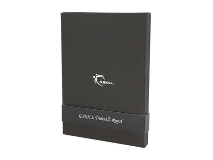 G.SKILL Trident Z Royal Series 32GB (4 x 8GB) 288-Pin DDR4 SDRAM DDR4 3600 (PC4 28800) Desktop Memory Model F4-3600C14Q-32GTRGB