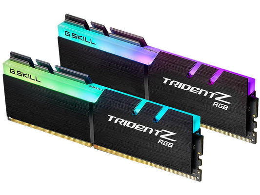 G.SKILL TridentZ RGB Series 32GB (2 x 16GB) 288-Pin DDR4 SDRAM DDR4 3600 (PC4 28800) Desktop Memory Model F4-3600C16D-32GTZR