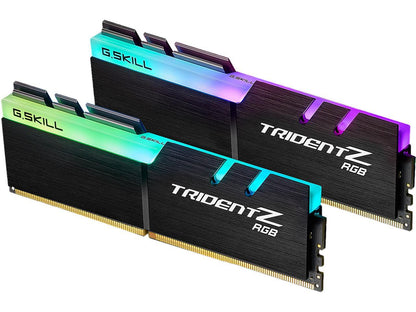 G.SKILL TridentZ RGB Series 32GB (2 x 16GB) 288-Pin DDR4 SDRAM DDR4 3600 (PC4 28800) Intel XMP 2.0 Desktop Memory Model F4-3600C16D-32GTZRC