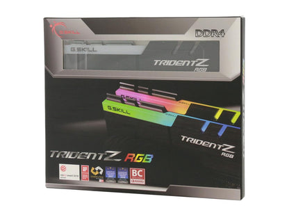 G.SKILL TridentZ RGB Series 32GB (2 x 16GB) 288-Pin DDR4 SDRAM DDR4 3600 (PC4 28800) Intel XMP 2.0 Desktop Memory Model F4-3600C16D-32GTZRC