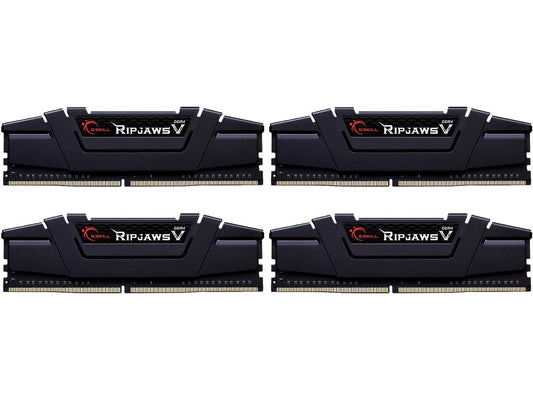 G.SKILL Ripjaws V Series 64GB (4 x 16GB) 288-Pin DDR4 SDRAM DDR4 3600 (PC4 28800) Desktop Memory Model F4-3600C16Q-64GVKC