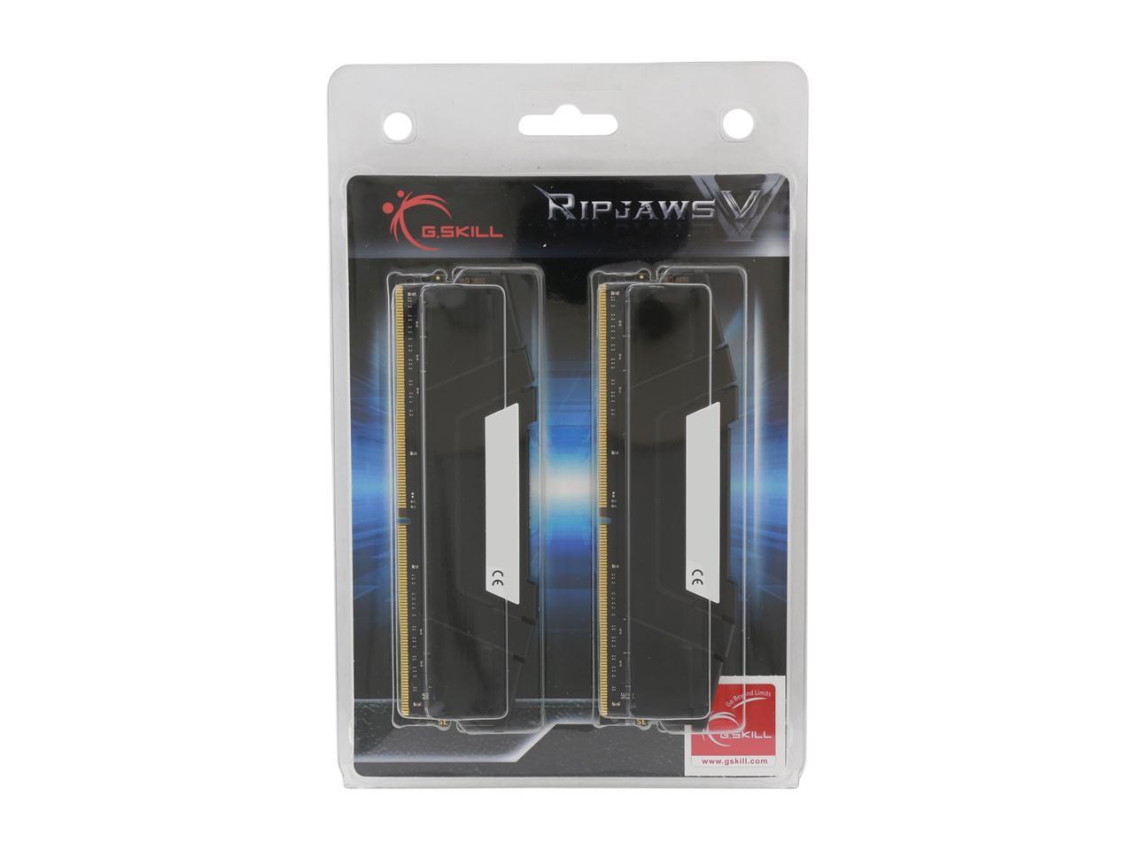 G.SKILL Ripjaws V Series 64GB (4 x 16GB) 288-Pin DDR4 SDRAM DDR4 3600 (PC4 28800) Desktop Memory Model F4-3600C16Q-64GVKC