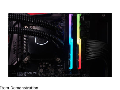 G.SKILL TridentZ RGB Series 16GB (2 x 8GB) 288-Pin DDR4 3600 (PC4 28800) AMD 3000 Compatible Intel XMP 2.0 Desktop Memory Model F4-3600C18D-16GTZR