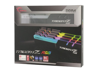 G.SKILL TridentZ RGB Series 32GB (4 x 8GB) 288-Pin DDR4 SDRAM DDR4 3600 (PC4 28800) Desktop Memory Model F4-3600C16Q-32GTZRC