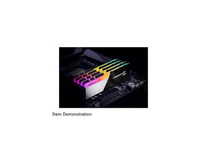 G.SKILL Trident Z Neo Series 32GB (4 x 8GB) 288-Pin DDR4 SDRAM DDR4 3800 (PC4 30400) Desktop Memory Model F4-3800C14Q-32GTZN