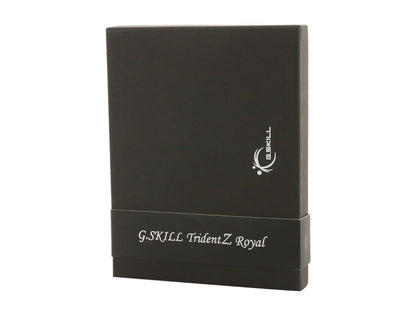 G.SKILL Trident Z Royal Series 16GB (2 x 8GB) 288-Pin DDR4 SDRAM DDR4 4000 (PC4 32000) Desktop Memory Model F4-4000C18D-16GTRS