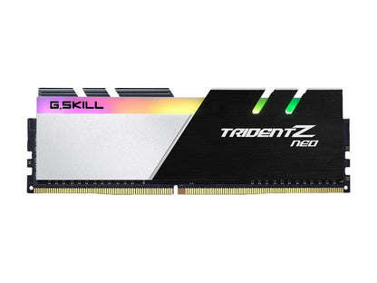 G.SKILL Trident Z Neo Series 64GB (2 x 32GB) 288-Pin DDR4 SDRAM DDR4 3200 (PC4 25600) Intel XMP 2.0 Desktop Memory Model F4-3200C16D-64GTZN