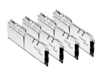 G.SKILL Trident Z Royal Series 128GB (4 x 32GB) 288-Pin DDR4 SDRAM DDR4 2666 (PC4 21300) Desktop Memory Model F4-2666C18Q-128GTRS
