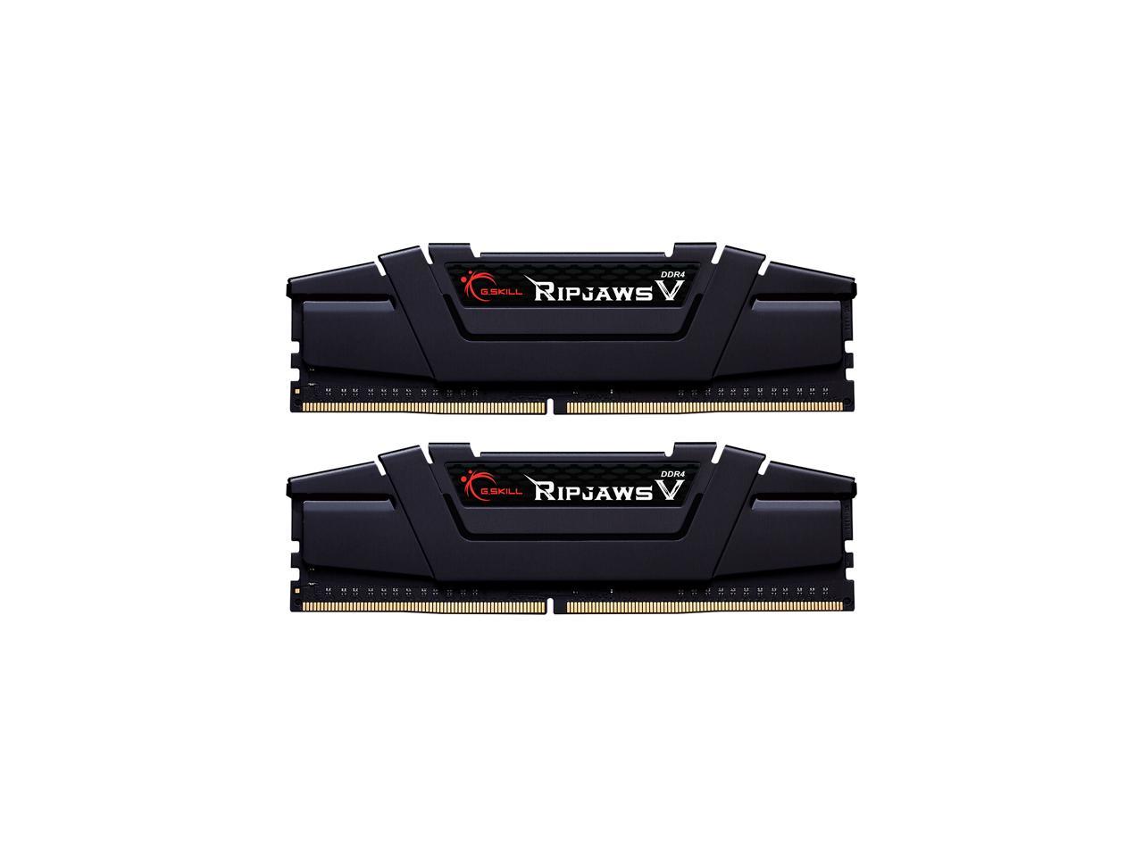 G.SKILL Ripjaws V Series 16GB (2 x 8GB) 288-Pin DDR4 SDRAM DDR4 4000 (PC4 32000) Intel XMP 2.0 Desktop Memory Model F4-4000C15D-16GVK