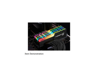 G.SKILL TridentZ RGB Series 32GB (4 x 8GB) 288-Pin DDR4 SDRAM DDR4 4000 (PC4 32000) Desktop Memory Model F4-4000C15Q-32GTZR
